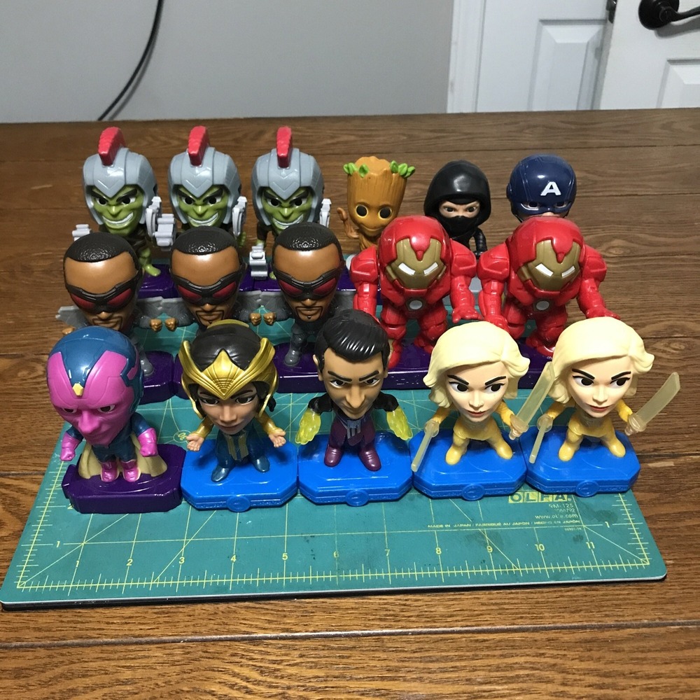McDonald's 2022 Marvel Toys Lot 16 Multiples